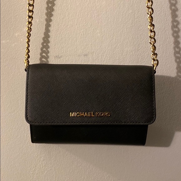 Michael Kors Black Side Bag - Picture 1 of 5